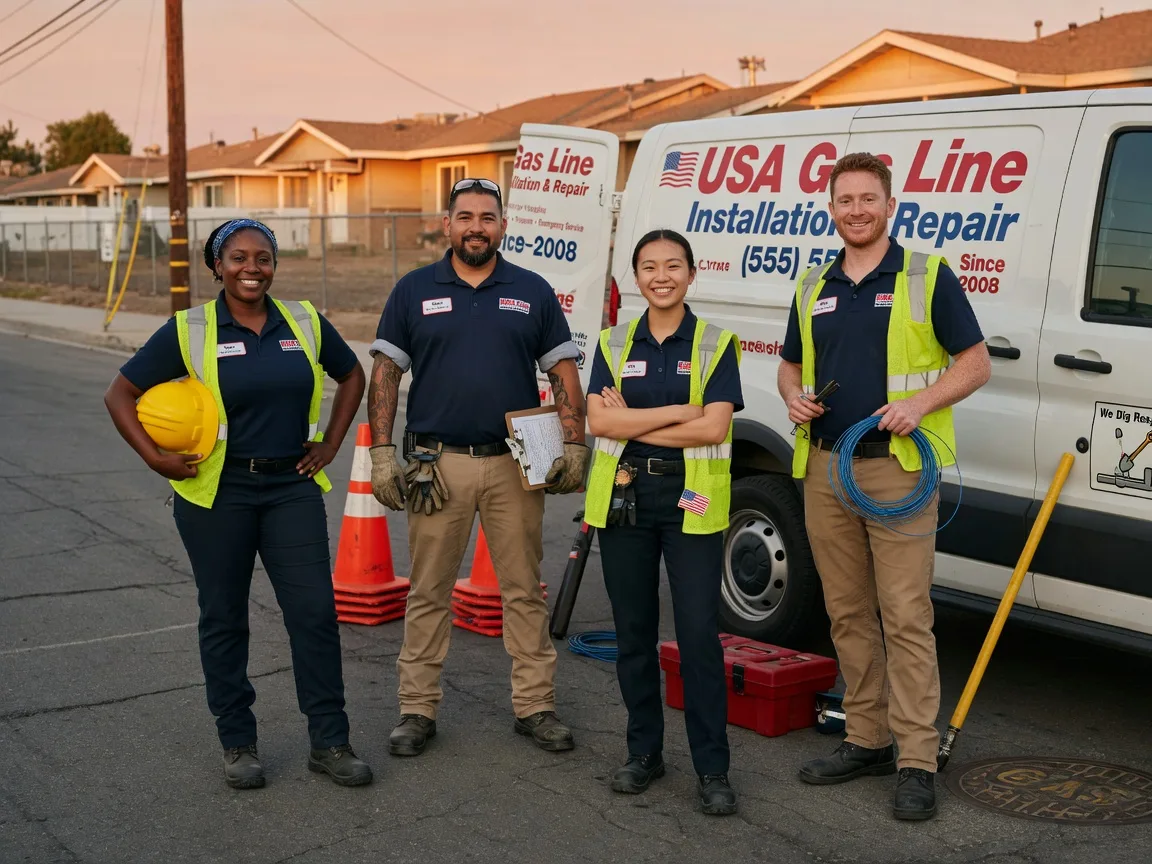 Gas Line Installation company in Broadford, VA